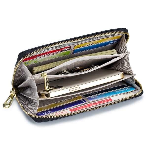 Real Leather Women Wallet Purse - Image 2
