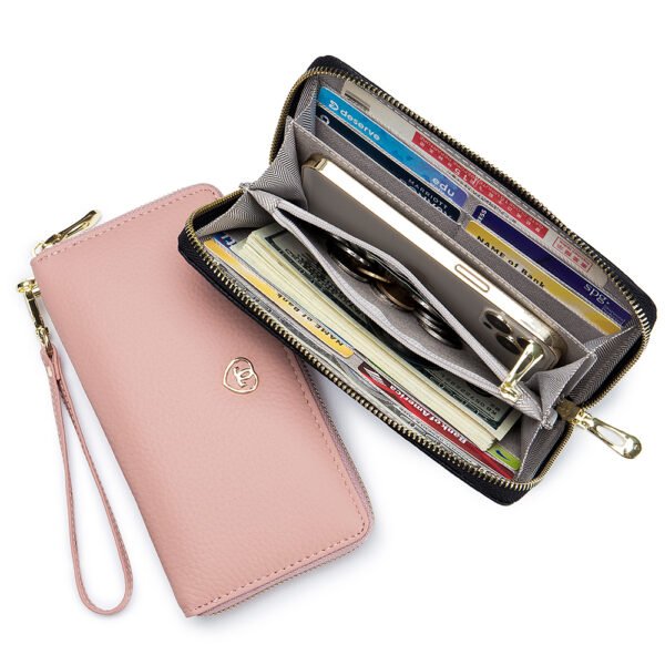 Real Leather Women Wallet Purse - Image 4