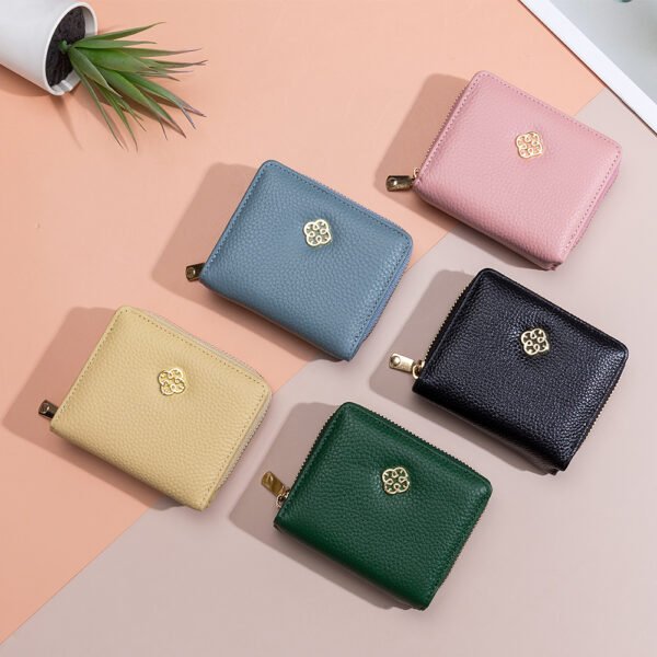 Real Leather Small Lady Purse - Image 2