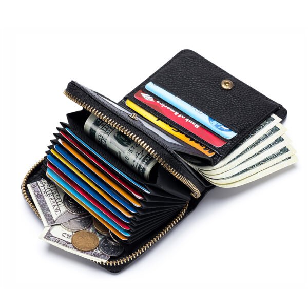Real Leather Small Lady Purse - Image 3