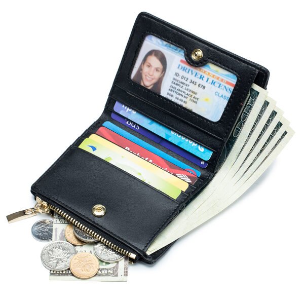 Genuine Leather Cute Wallet for Women - Image 4