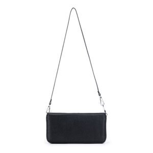 Real Leather Lady Shoulder Strap Wallet
