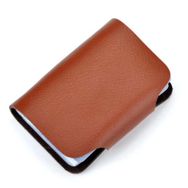 Brown Real Leather Multi Card Holder - Image 2