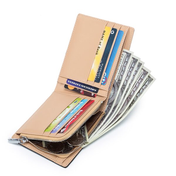 Full Grain Wax Oil Leather Wallet - Image 5