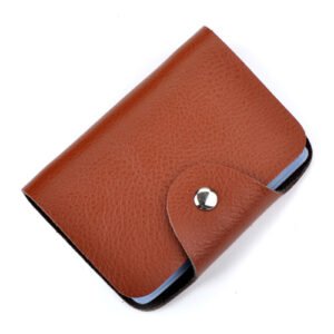 Brown Real Leather Multi Card Holder