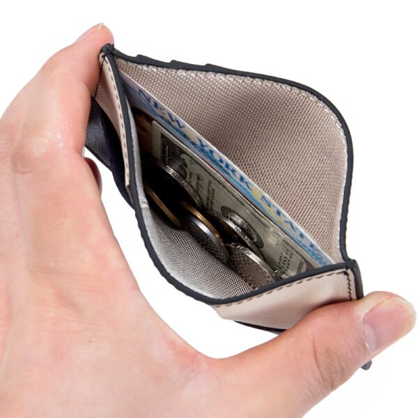 Multi-color Genuine Leather Card Holder - Image 4