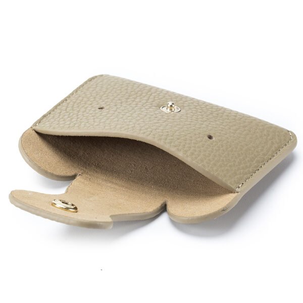 Top Grain Pebble Leather Small Coin Purse - Image 4