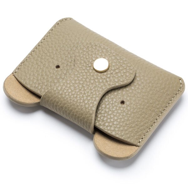 Top Grain Pebble Leather Small Coin Purse - Image 5