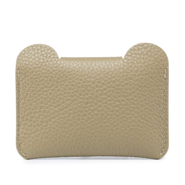 Top Grain Pebble Leather Small Coin Purse - Image 6