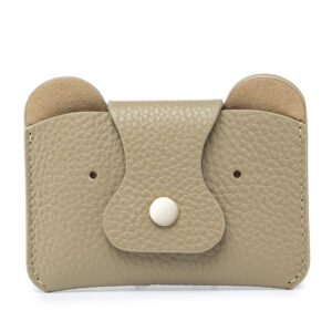 Top Grain Pebble Leather Small Coin Purse