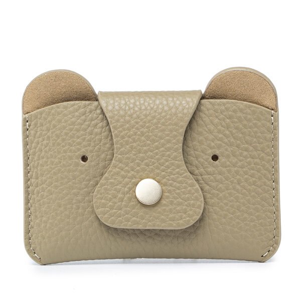 Top Grain Pebble Leather Small Coin Purse