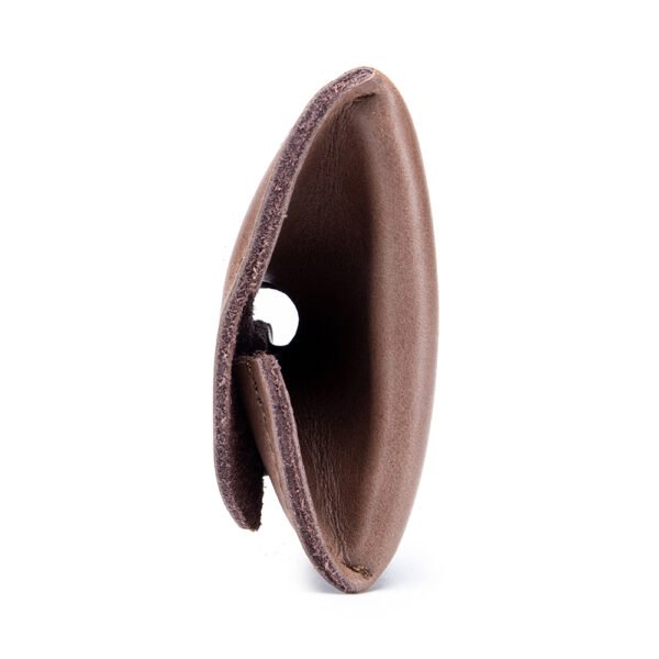 Top Grain Leather Mini Coin Purse - Image 4