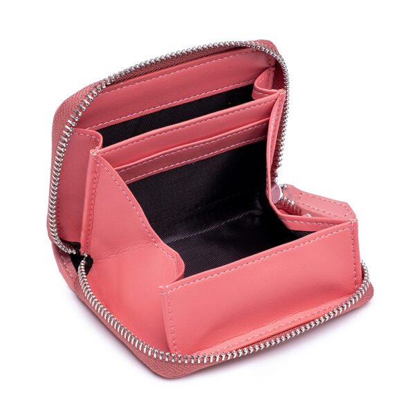 Real Leather Women Zipper Coin Purse - Image 2