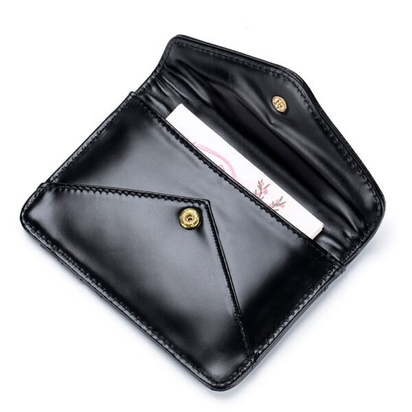 Full Grain Leather Card Wallet Coin Purse - Image 3